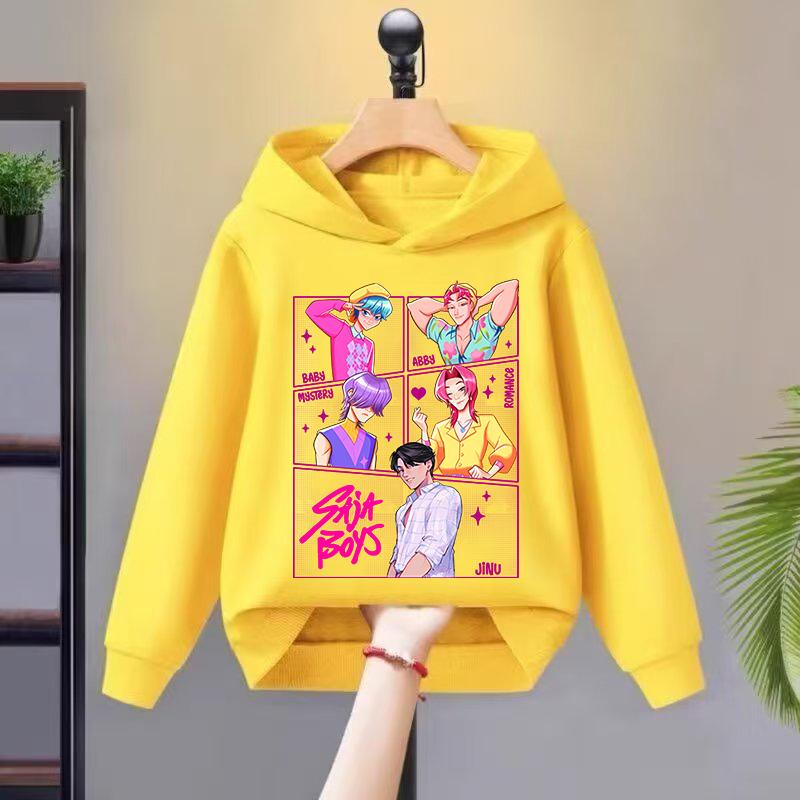 Kpop Polowanie na Czarownice Odzież Dziecięca, Męskie i Damskie Bluzy Wiosenno-Jesienne oraz Modne Bluzy