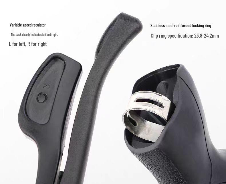 VeloJoy Levier de Vitesse et de Freinage Universel pour Vélo 7-10 Vitesses Dérailleur Intégré