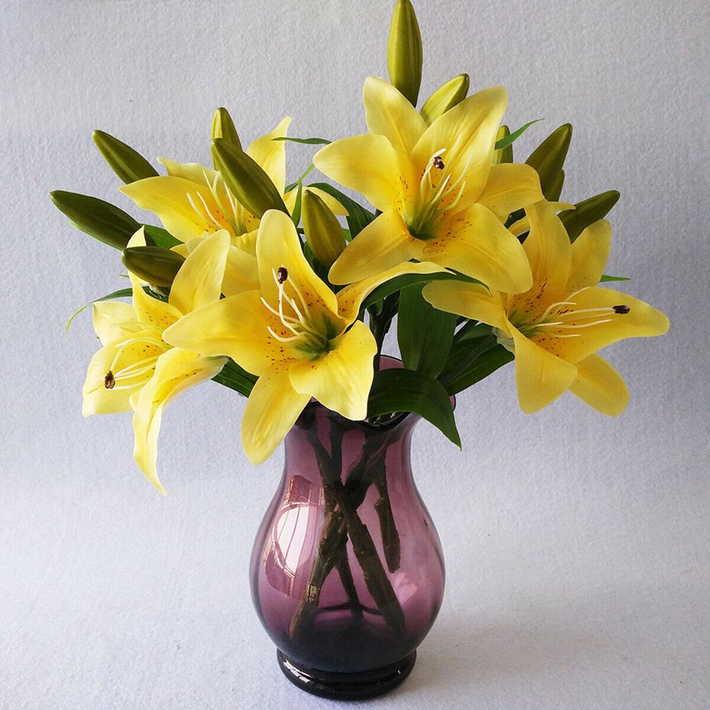 Gelb HomeDecTime Künstliche Blumen Gefälschte Seide Gladiolen Mit Stiel Für Blumenschmuck Hochzeit Home DIY Dekor Farben Wahl Gelb HomeDecTime Künstliche Blumen Gefälschte Seide Gladiolen Mit Stiel Für Blumenschmuck Hochzeit Home DIY Dekor Farben Wahl