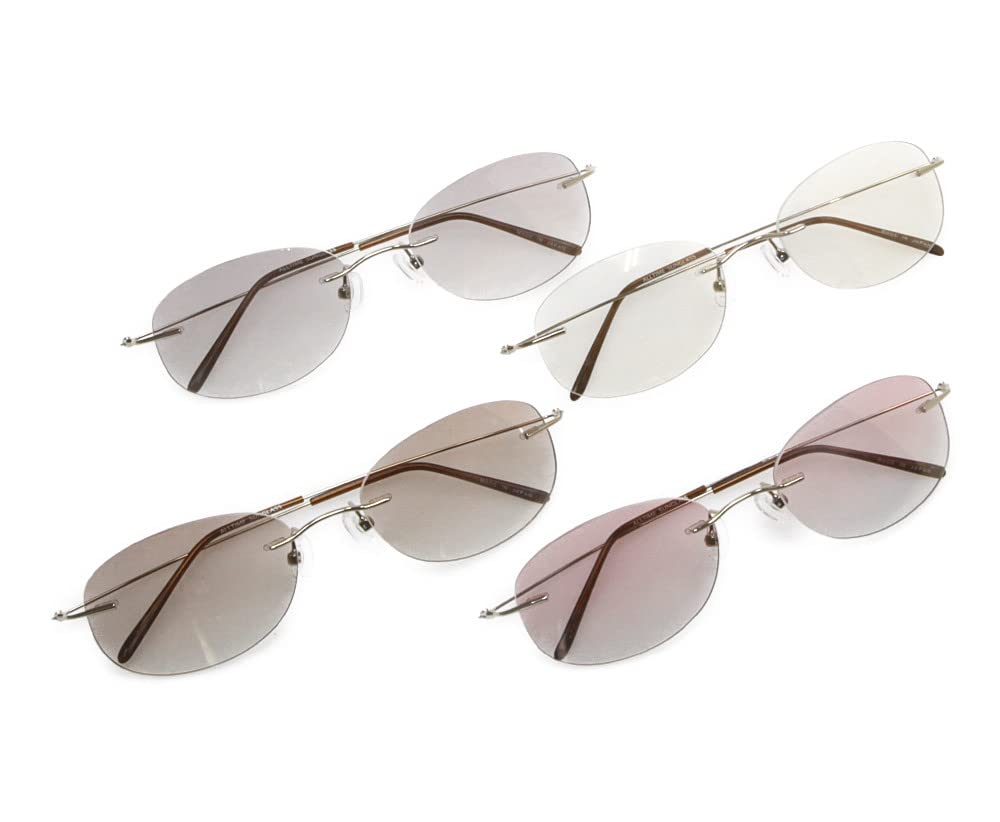 UV- und Blaulicht-blockierende AIRy [Sonnenbrille für jede Zeit] (klar)