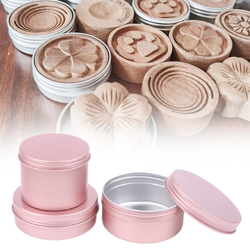 5-180Ml Cream Jar Tin Cosmetic Lip Balm Containers Nail Derocation Crafts Pot Refillable Bottle Screw Thread Empty Candles Box