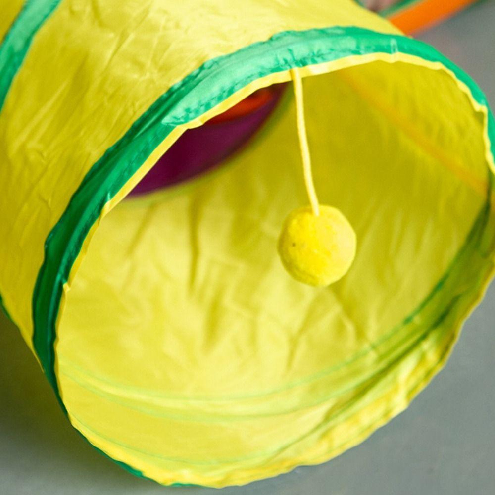 Breathable Cat Nest Foldable Pet Fun Play Toy Portable Cat Tunnel Tube  Puppy
