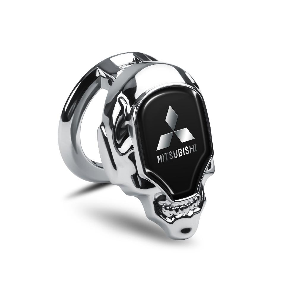 Car Single-click Start Buttons Protective Cover Decoration Sticker for MITSUBISHI Mirage Pajero Xpander Ralliart Lancer ASX EX