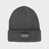 On the Moment Lettering Beanie C3 Gray