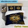3pcs Custom Name Pacers Basketball Team  Bedding Set Includes 1 Duvet Cover & 2 Pillowcases for All Seasons Dormitory Home Decor Christmas Gifts