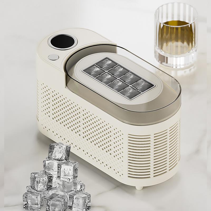 Portable Small Ice Maker Mini Convenient Home Dormitory Office Camping Car Cube Ice Automatic Ice Making Box ice machine 220V