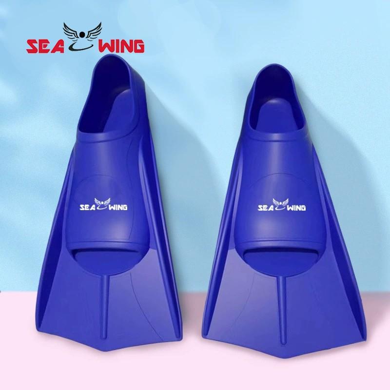 Silicone Short Freediving Fins Adults Unisex Lightweight Training Snorkeling Swimming Pool Use