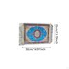 Muslim Prayer Rug Worship Mat Gift Islamic for Temple Room