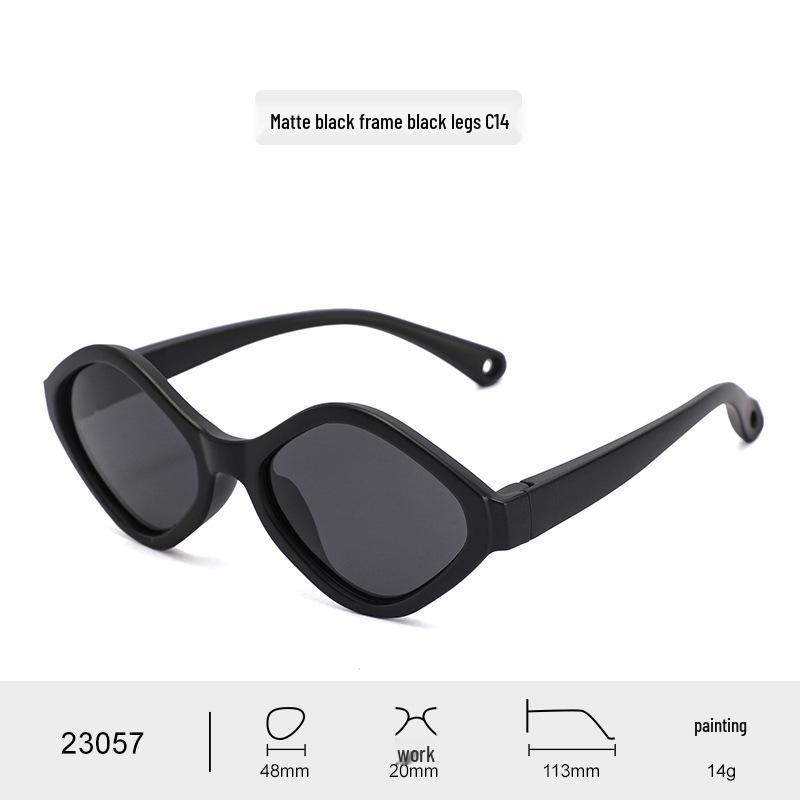 2026 Trendy Infant & Toddler Polarized Sunglasses, 0-3 Years, Soft Silicone, UV Protection