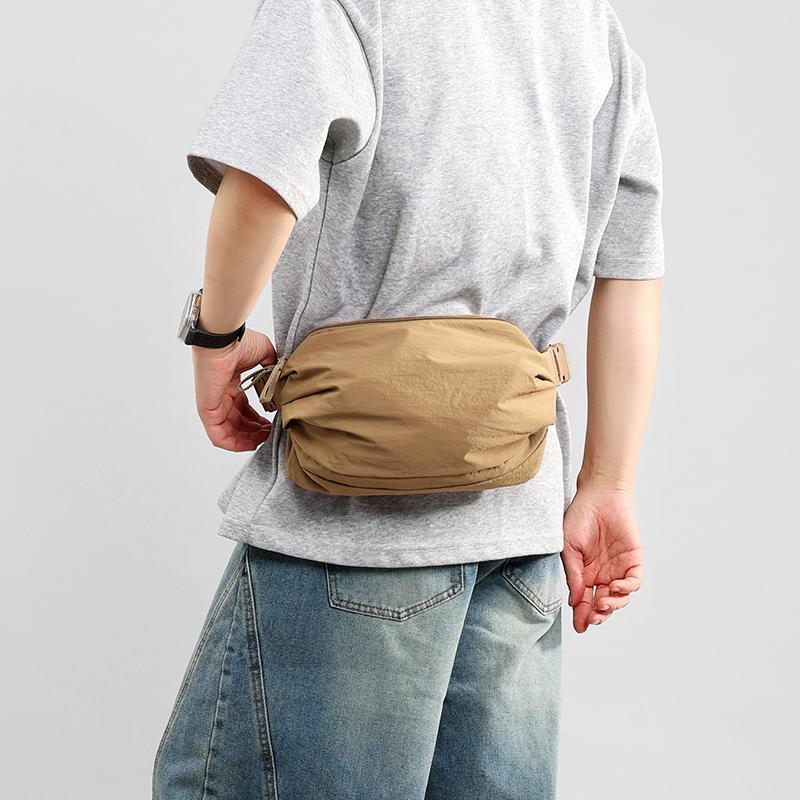 Large Capacity Crossbody Shoulder Bag Women's Sports Outdoor Waterproof Chest Bag