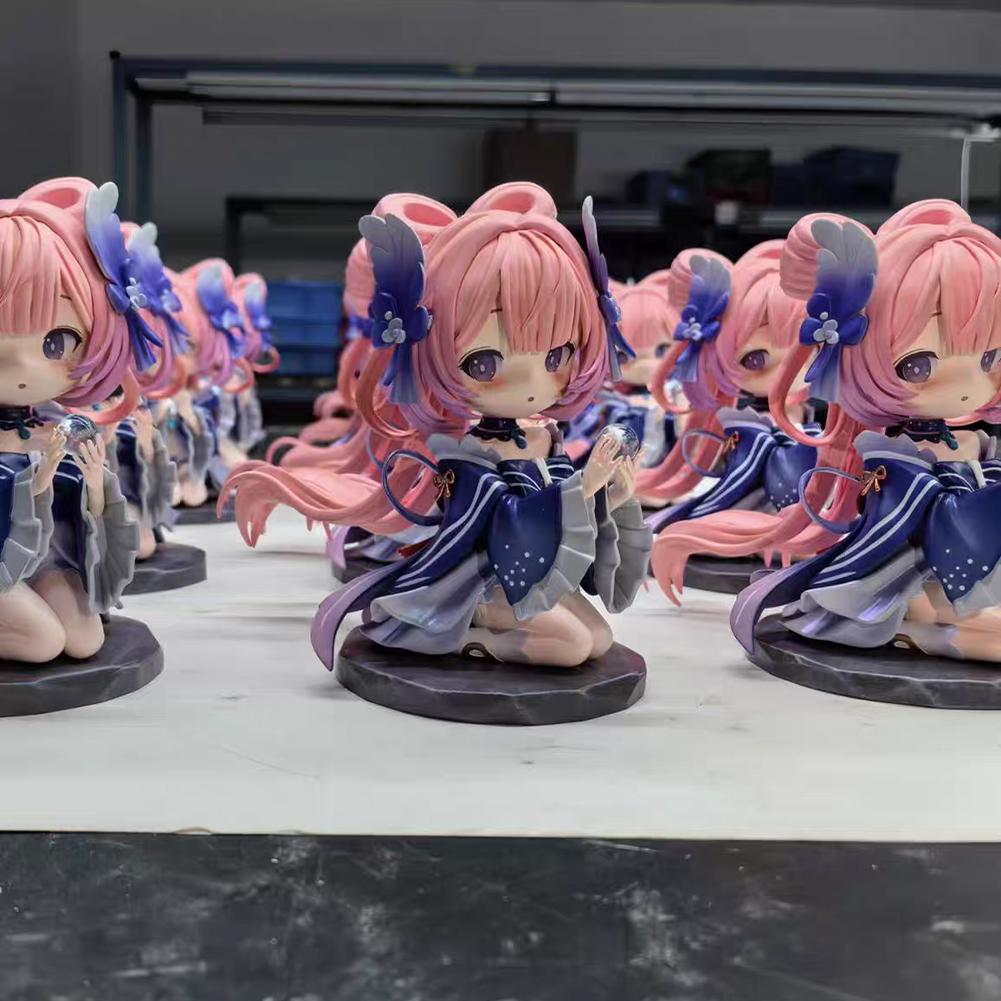 Sangonomiya Kokomi Figure Anime Game Girl Figurine Kokomi Q edition Statue Model Collectible Toy Doll desk Decora Birthday Gifts