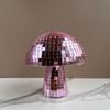 WTEMPO DIY Disco Mushroom Mirror Glass Laser Paper Mushroom Decoration for Home Decoration