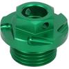 Motorcycle Oil Filler Cap Plug Replacement Plug Bolts For KX250/KX250F/KX450F/KX450/KX250X/KX450X, KLX450R, KFX450R Dirt Bike, GREEN