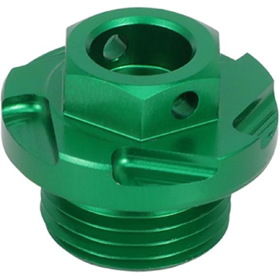 Motorcycle Oil Filler Cap Plug Replacement Plug Bolts For KX250/KX250F/KX450F/KX450/KX250X/KX450X, KLX450R, KFX450R Dirt Bike, GREEN