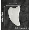 Natural Jade Scrapping Plate Beauty Shaving Board Lifting and Tightening Pull Tendons Scrapping Plate Universal for Entire Body Shaving Board Surface