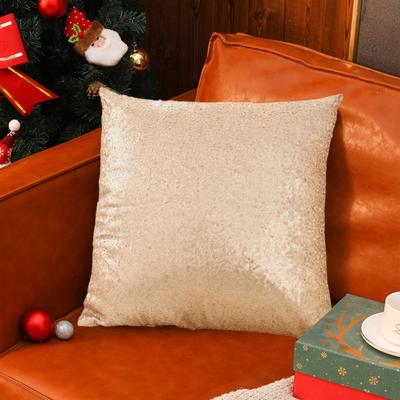 Pailletten Kissenbezug Glänzend Funkelnd Überwurf Kissenbezug Gold/Silber/Rot Dekokissenbezug für Couch Bett Sofa Party