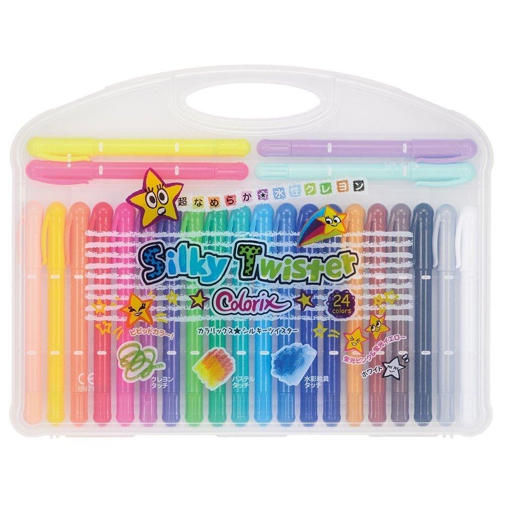 

Yamato Crayon Colorix Silky Twister 24 colors CLST-24