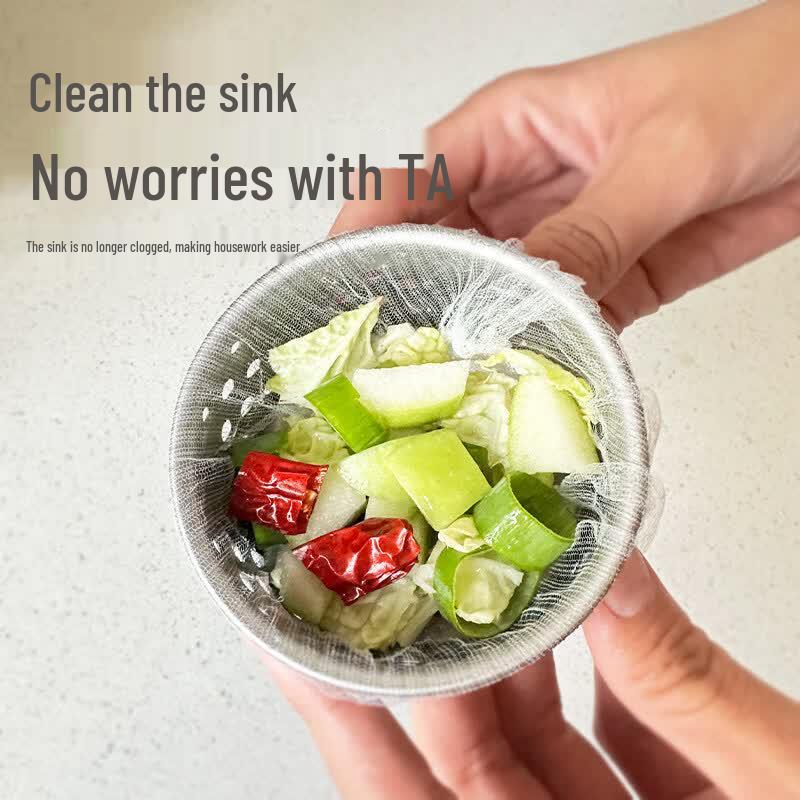 Disposable Kitchen Sink Drain Strainer Bags