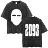 Washed Rapper Yeat Graphic T Shirts LYFESTYLE 2093 Merch T-shirt Hip Hop Fashion Vintage T Shirt Cotton Oversized Tees Unisex