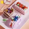 ToylinX Cake Blocks Toys 12 Types Plastic Cute Dessert Toys Model Building Blocks Girls Birthday Gift For Boys Girls and Friends