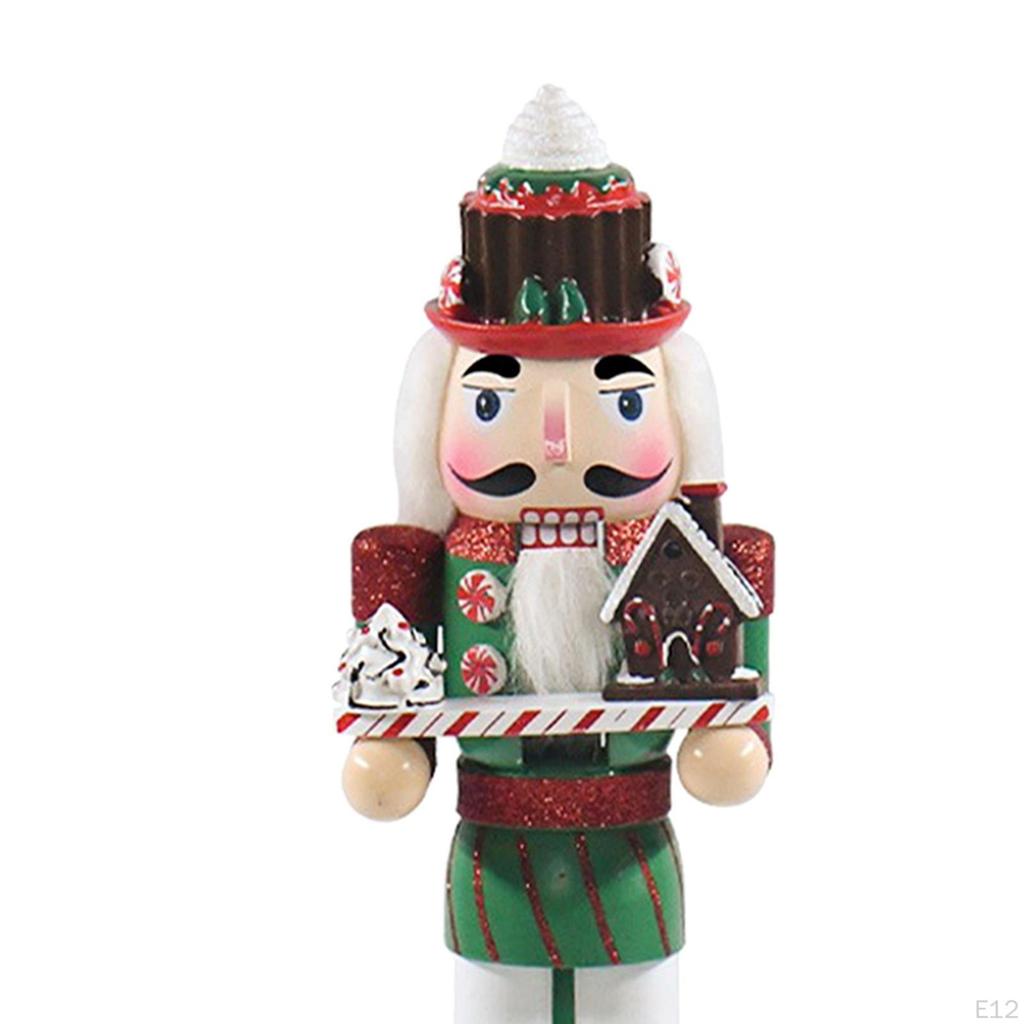 Classic Wooden Nutcracker Figurine for Festive Home Decor