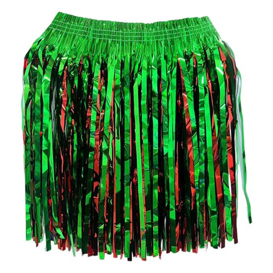 Adult Skirt Rain Fringe Tassel Party Skirt Bright Color Adjustable Curtain Mini Skirt Festival-ready Performance Skirt