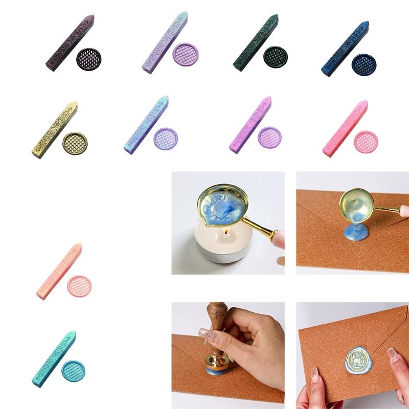 Sealings Wax Stick Aurora Sealing Strips Wax Seal Stick Seal Wax Stick for Envelopes Wedding Invitations Decortions