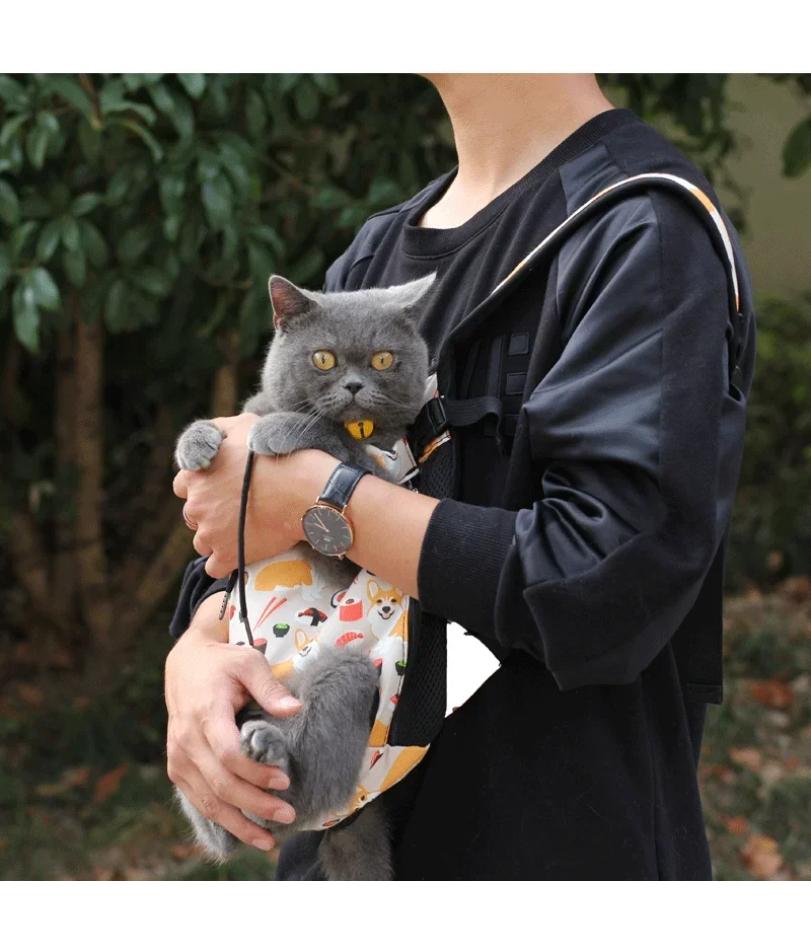 Portable Breathable Cat Bag Pet Travel Tote Bag Backpack For Carrying Pets On Both Shoulders Outdoor Travel Set For Cats And Dog
