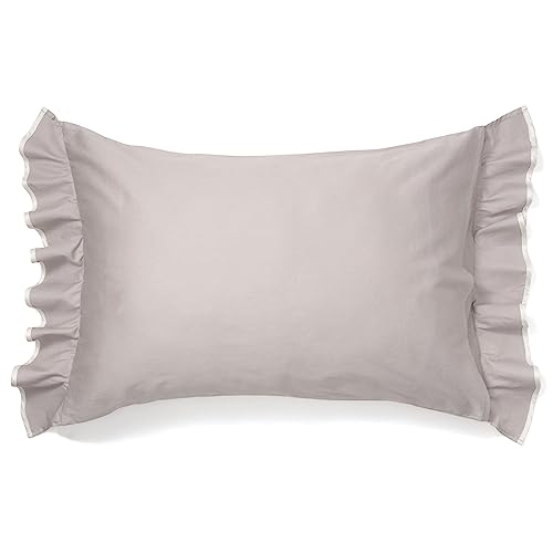 Francfranc Luance Pillowcase, 700x500, Gray x White