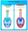 First Gen Anti-Fog Silicone Diving Mask for Adults & Kids - Full Dry Snorkeling & Swimming Equipment