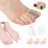 Zehenspreizer Silikon Zehenspreizer Separator Hühnerauge Hallux Valgus Orthopädische Abstandshalter Hühnerauge Überlappend Hammerzehe Zehenkorrektor