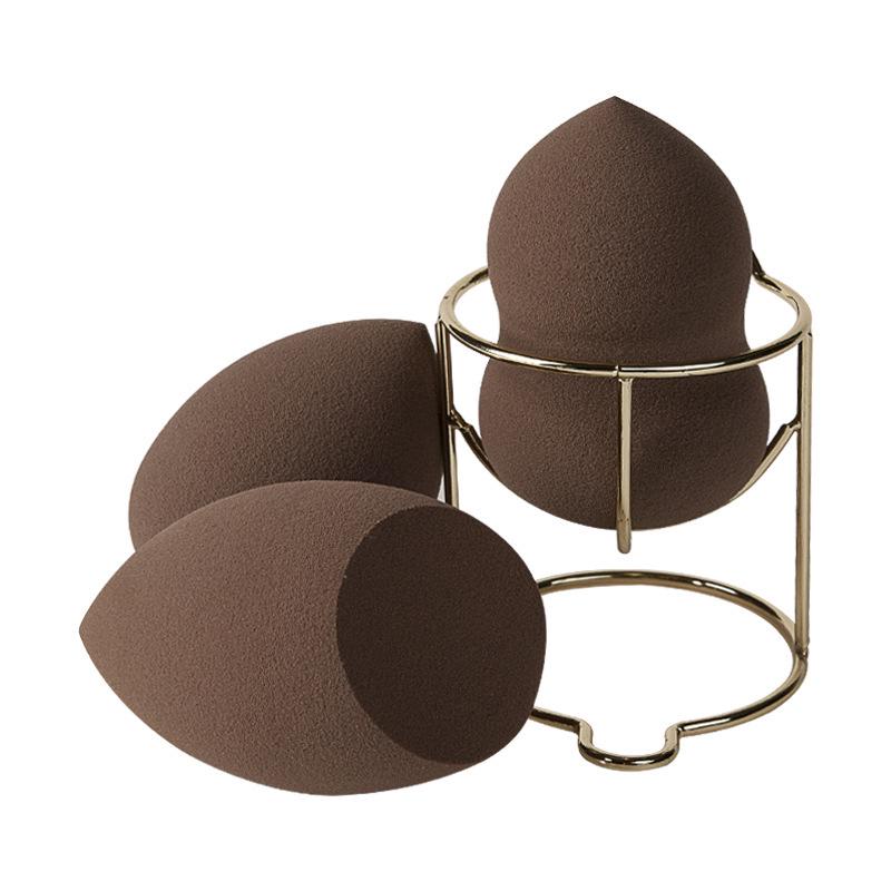 Gourd-Shaped Dual-Use Makeup Sponge, Dry & Wet Use, Slant-Cut Cushion Puff 4060