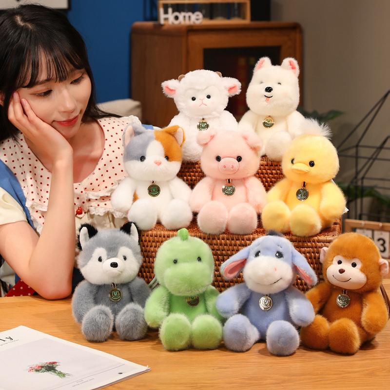 Fragrance Table Companion Plush Toy Soft Animal Series Plush Doll Comes With Fragrance Office decoration Accompanying Doll Gift