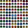 50Pcs 681012Mm Doll Glass Eye Round Dragon Cat Eyes In Pairs Flatback Cabochons Decoration Keychain Diy Accessories