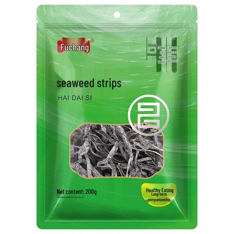 Strisce di alga kelp essiccata Fuchang 200g