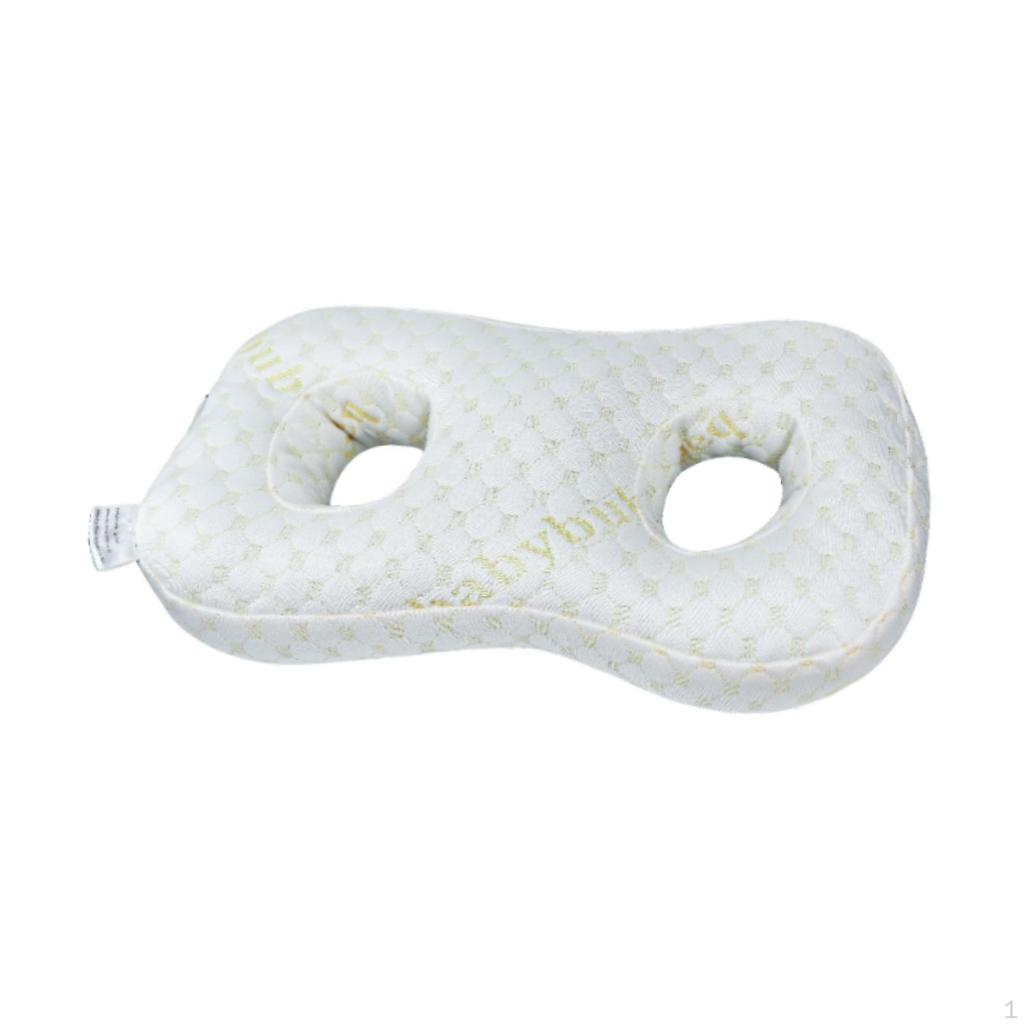 Ear Hole Protector with 2 Holes, Soft Support Pillow for Earplugs, Relaxation, Sleeping, Piercings