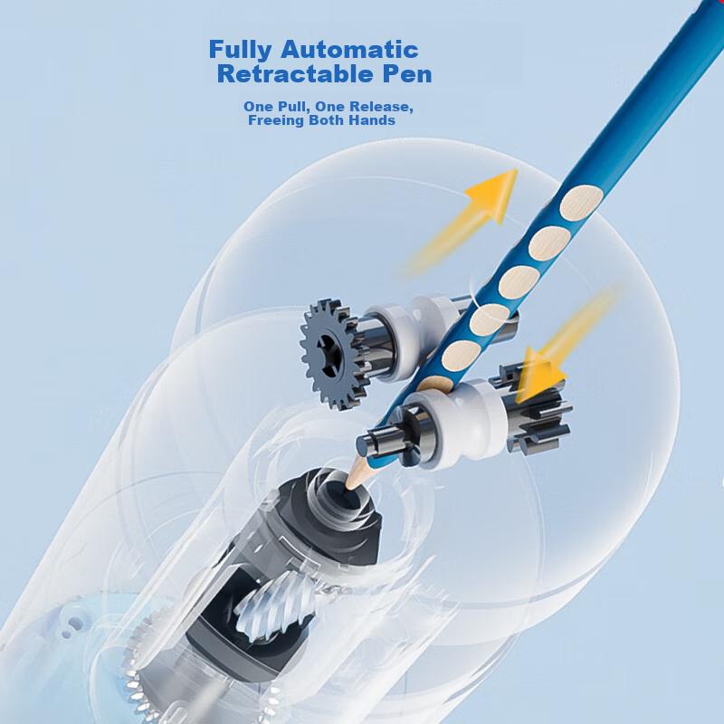 Elementary School Student Fully Automatic Pencil Sharpener, Electric Rotary Blade Cartoon Pencil Sharpener, Children's Rechargeable Pencil Sharpener