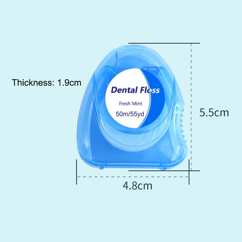 1 Pcs Box Mint Dental Floss Roll Cleaning Oral Tools Dental Floss Stick Adult Home Set Cleaning Interdental Brush