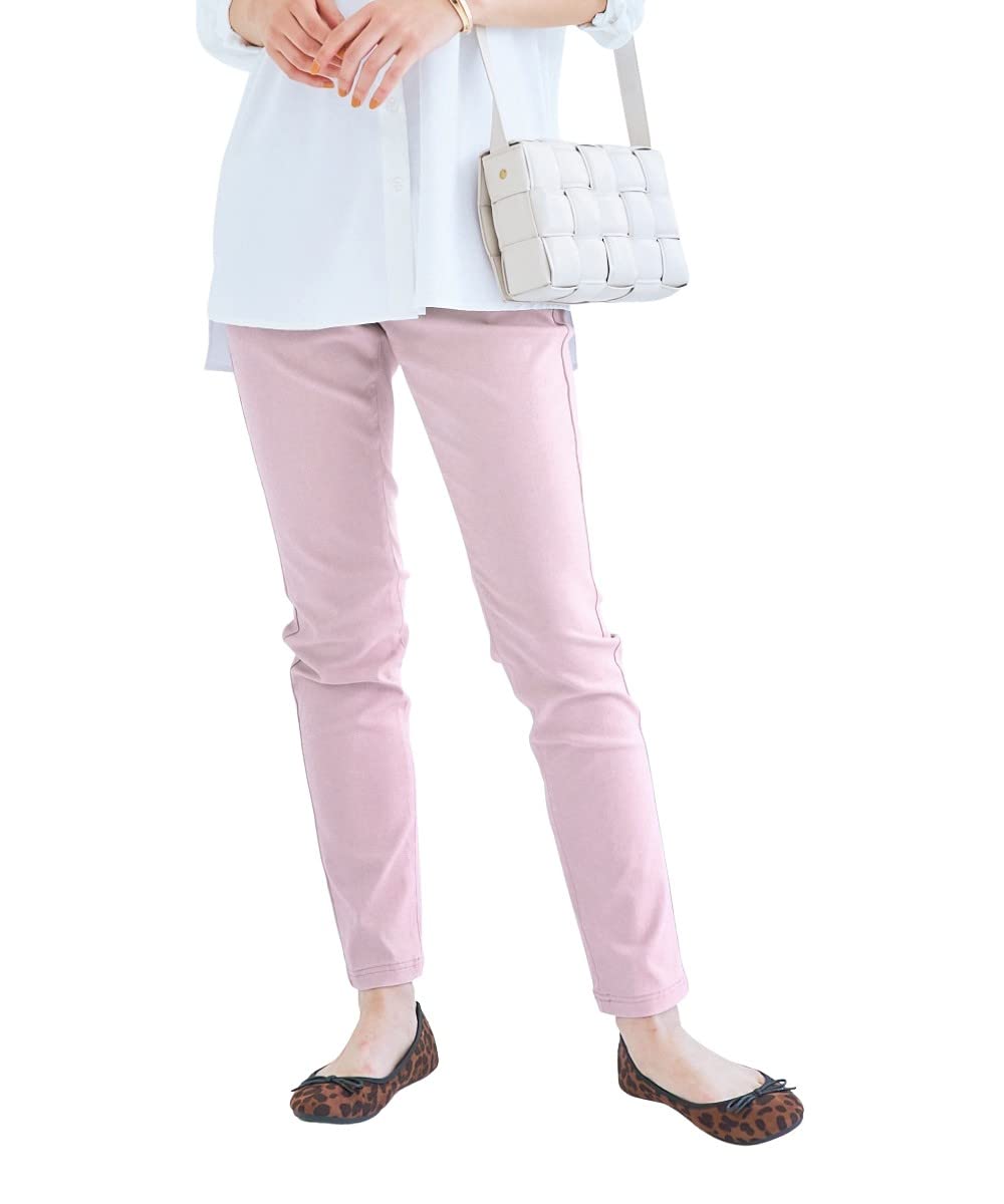 

Long Large Super Stretch Rayon Blend Slim Pants Sherbet 3L [Nissen] Pants, Size, (Loose Thighs) (Inseam 68cm), Pink,