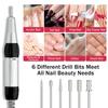 35000RPM Portable Electric Nail Drill Manicure Machine For Acrylic Gel Polish Nails Sander Rechargeable Nail Art Salon Equipment