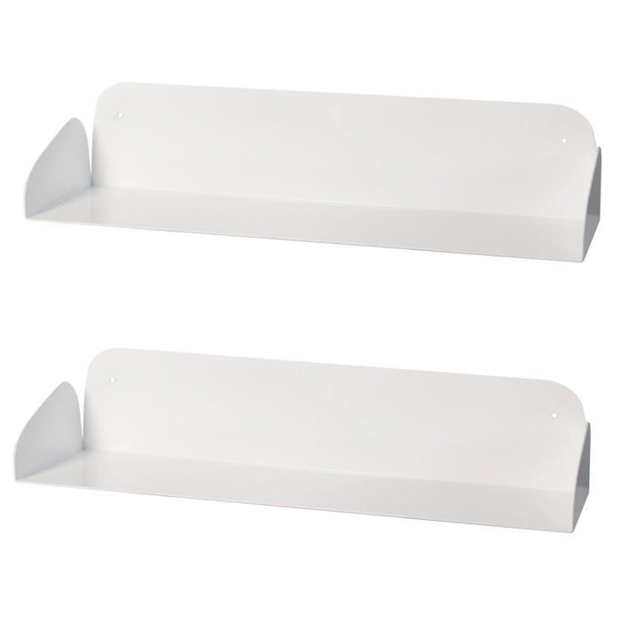 Etagère murale - Miluka - M60 - Acier enduit de poudre - Design scandinave - 60x16,5 cm