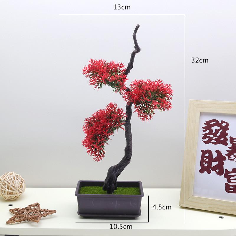 Densata Artificial Pinus Pineneedle Greenery Landscape Decor For Living Room