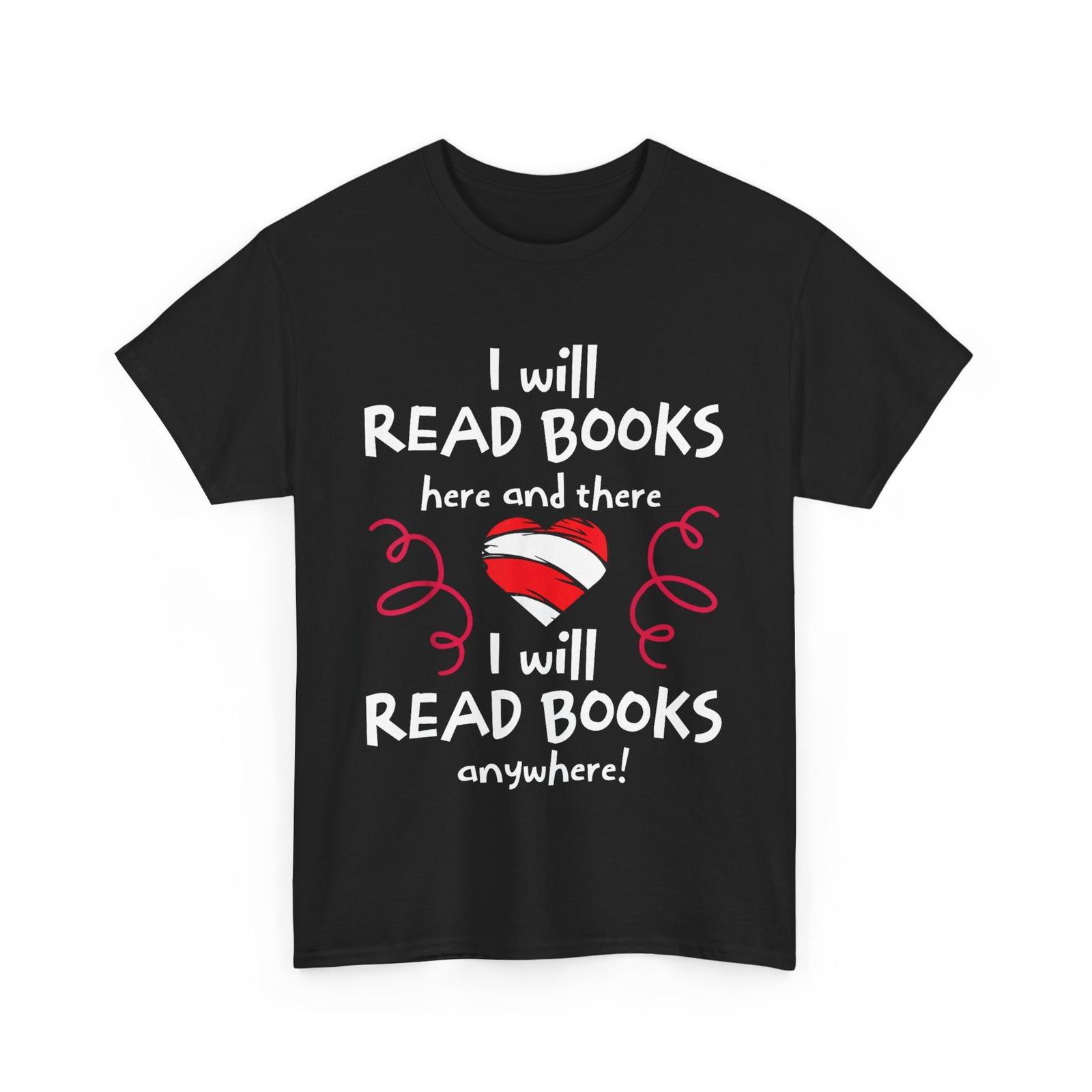 Bookish Shirt, I Will Read Books Reading Books Lovers Bookworm Cute T-shirt L