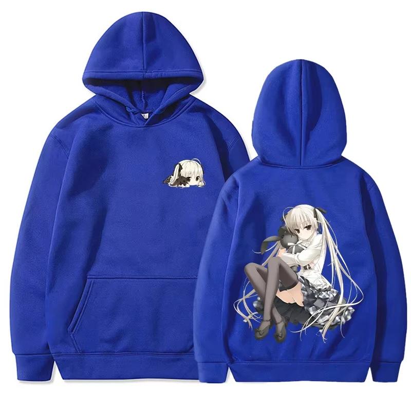 Kasugano Sora Hoodies Men Fashion Anime Character Printed Long Sleeve Sweatshirts Women Hoody Pullovers Sudaderas