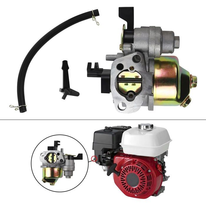 Carburateur Compatible avec Honda GX120 GX200 GX168 GX160 GX140 GX110 5.5HP 6.5HP Générateur
