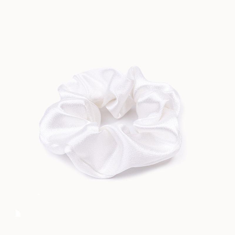 1pcs Women Girls Silky Satin Hair Scrunchies Solid Elastic Elegant Rubber Band Headwear Holder Scrunchy Hair Accessoires