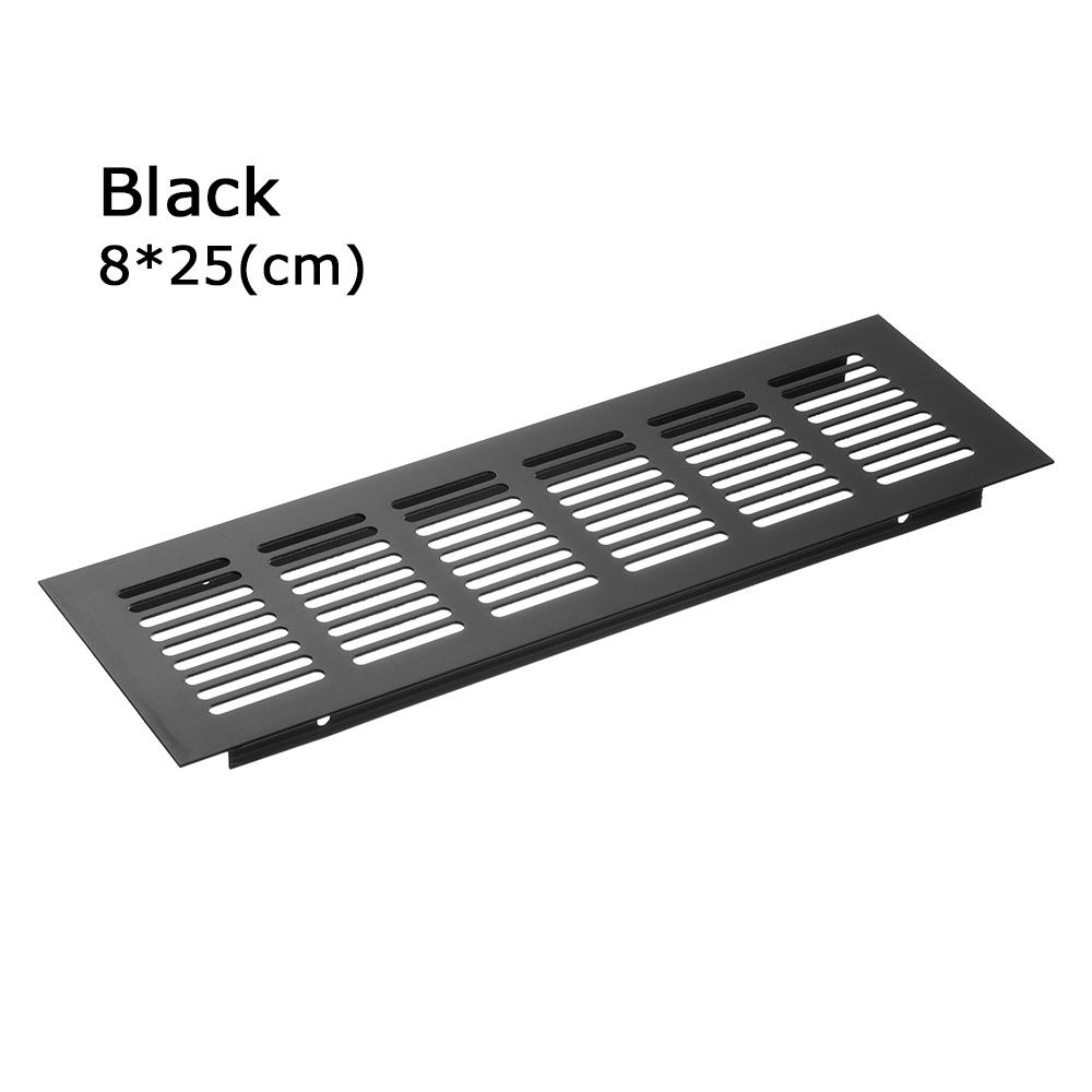 8 Sizes Aluminum Alloy Cabinet Air Vent Ventilator Grille Decor Cover Closet Shoe Wardrobe Mesh Hole Cover Hardware Daily Tools