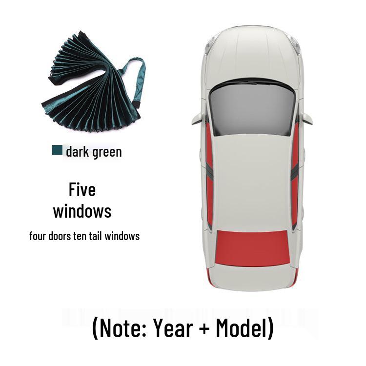 Southeast Lingyue & Lingzhi Car Curtains: V3, V5, A5, Wing Dance, DX3, DX5, DX7 Sunshades