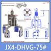 Robotic Arm with Four-Jaw Detection Gripper, Strong Mini Pneumatic Clamp Mini-DHVG Series