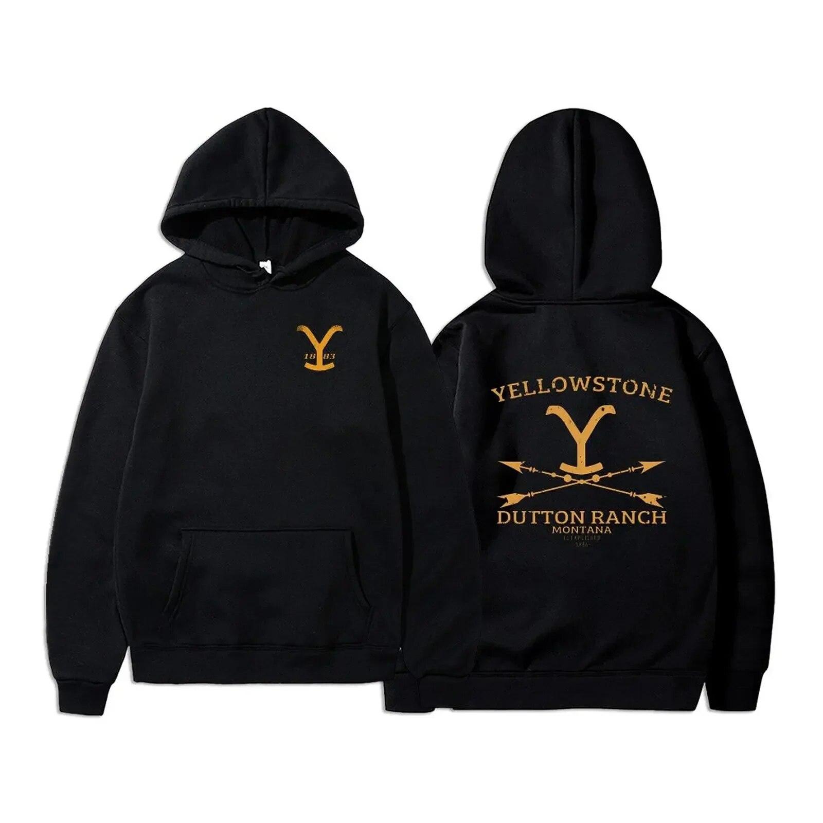 Толстовки с капюшоном «Йеллоустоун» унисекс, толстовка с капюшоном Dutton Ranch, толстовка с капюшоном Beth Dutton, толстовка с капюшоном «Йеллоустон ТВ-шоу», вдохновленная Rip Wheeler 2XL